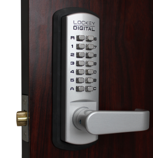 Lockey 3835DC Keyless Double Sided Mechanical Passage Lever Lock